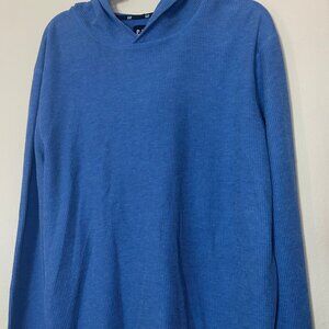Gap Waffle Henley Hoodie Shirt Men Size XL Long Sleeve Pullover Casual NWT